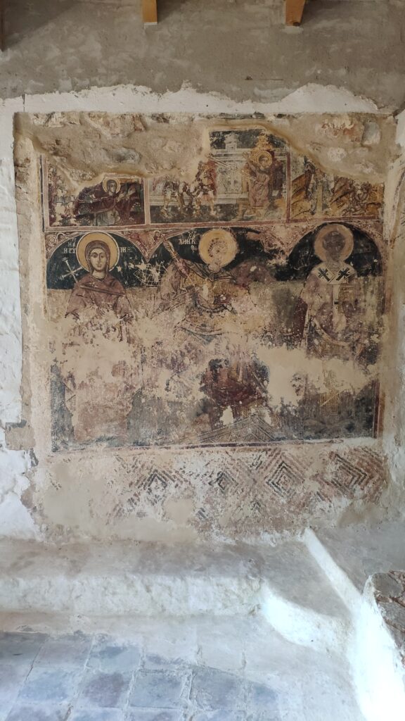 Τοιχογραφία μετά τη συντήρηση