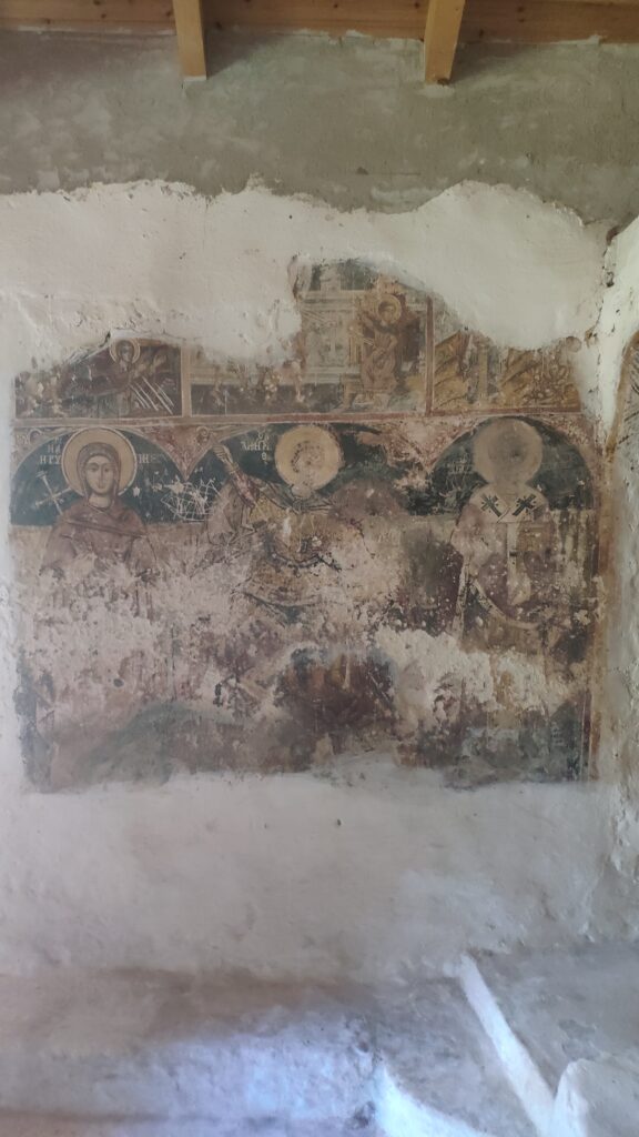 Τοιχογραφία πριν τη συντήρηση