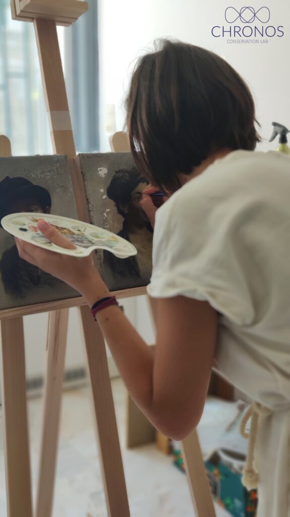 Κατά τη διάρκεια συντήρης πίνακα