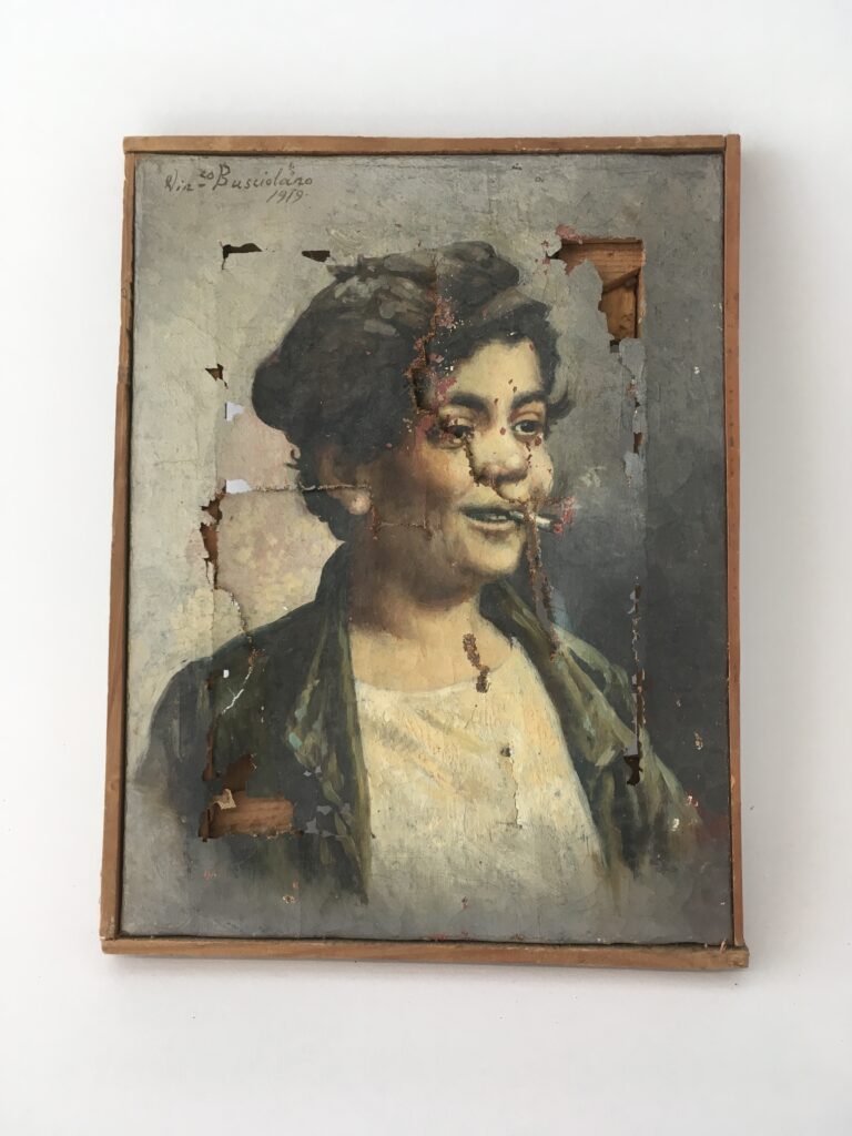 Πίνακας πριν τη συντήρηση