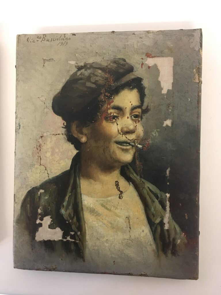 Πίνακας κατά τη διάρκεια τη συντήρησης